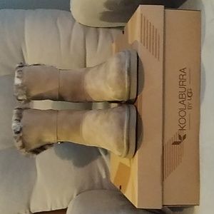 Koolaburra (By Ugg) W Aribel Short Leopard Boots Size 8